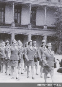 Enfermeras de Guerra, Santiago, hacia 1970