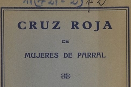 Tercera Memoria que la Presidenta de la Institución presenta a la Junta General de socias el 27 de diciembre de 1930