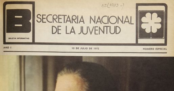 Boletín informativo: año I, nº especial, 10 de julio de 1975