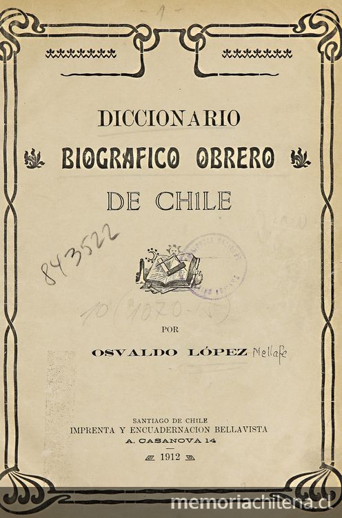 Diccionario biográfico obrero