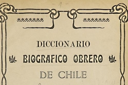 Diccionario biográfico obrero