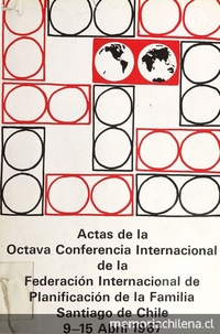 Portada de Actas de la octava Conferencia Internacional de la Federación Internacional de Planificación de la Familia, Santiago de Chile, 9-15 de abril de 1967
