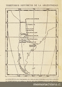 Territorios históricos de la argentinidad entre 1810 y 1816