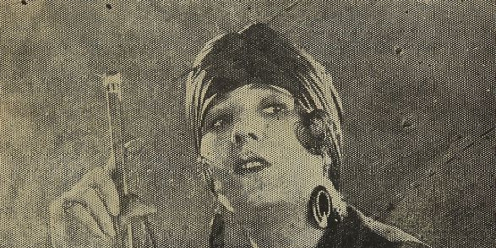 Cristina Montt, actriz chilena, en 1926