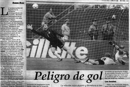 Peligro de gol [artículo] / Ramiro Rivas.