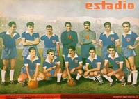 Equipo de Universidad de Chile 1949 Estadio. Santiago : [s.n.], 1941-1982, nº 318, (18 jun. 1949), contraportada