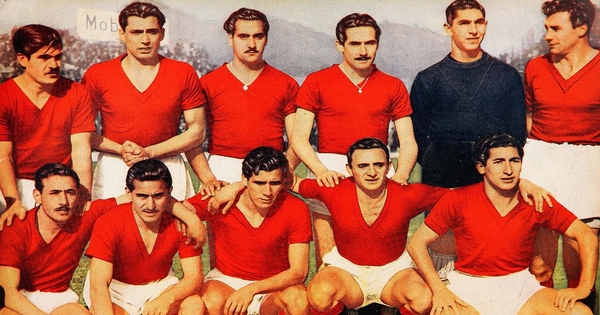  Equipo de Unión Española 1950 Estadio. Santiago : [s.n.], 1941-1982, nº 380, (26 ago 1950),