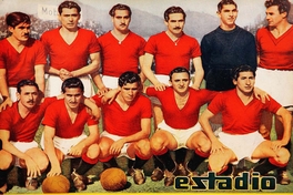  Equipo de Unión Española 1950 Estadio. Santiago : [s.n.], 1941-1982, nº 380, (26 ago 1950),