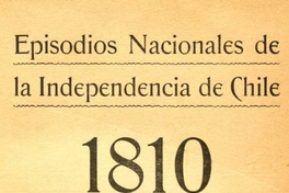 1810: Memorias de un voluntario de la Patria Vieja