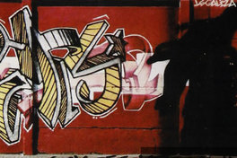 Graffitti en Plaza Italia, 1998