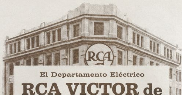 El Departamento eléctrico RCA Victor de "ville de nice" está a su disposición, 1962