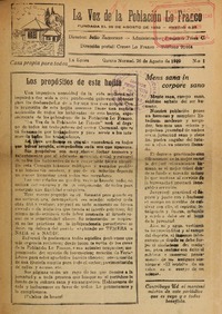 La Voz de la Población Lo Franco.