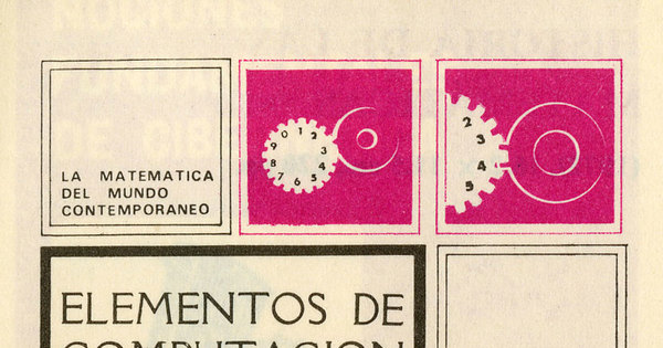 Portada de Elementos de computación, 1973