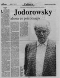 Jodorowsky ahora es psicomago  [artículo] Carlos Vergara.