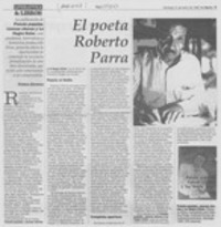 El poeta Roberto Parra