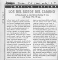 Los Del borde del camino  [artículo].