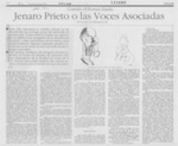 Jenaro Prieto o las voces asociadas