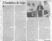 El bandolero de Volpe  [artículo] Miguel Arteche.