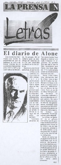 El diario de Alone