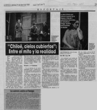 "Chiloé, cielos cubiertos", entre el mito y la realidad  [artículo] Marta Hansen.