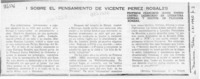 Sobre el pensamiento de Vicente Pérez Rosales  [artículo] Francisco Javier Pinedo Castro.