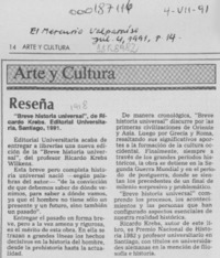 Reseña  [artículo].