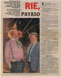 Ríe, payaso