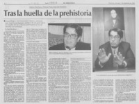 Tras la huella de la prehistoria