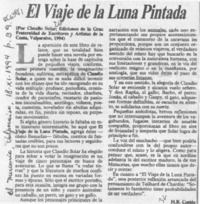 El viaje de la luna pintada  [artículo] H. R. Cortés.