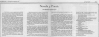 Novela y poesía