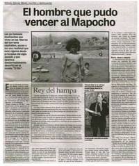 El hombre que pudo vencer al Mapocho