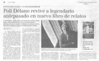 Poli Délano revive a legendario antepasado en nuevo libro de relatos (entrevistas)