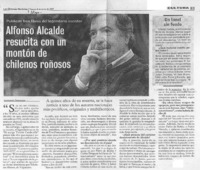 Alfonso Alcalde resucita con un montón de chilenos roñosos
