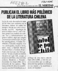 Publican el libro más polémico de la literatura chilena  [artículo]