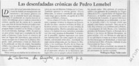 Las desenfadadas crónicas de Pedro Lemebel  [artículo] Wellington Rojas Valdebenito.
