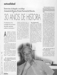 30 años de historia  [artículo] Maritza Tarraff.