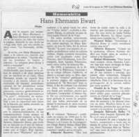 Hans Ehrmann Ewart  [artículo] Filebo.