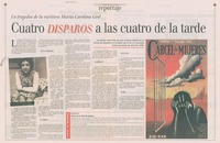 Cuatro disparos a las cuatro de la tarde