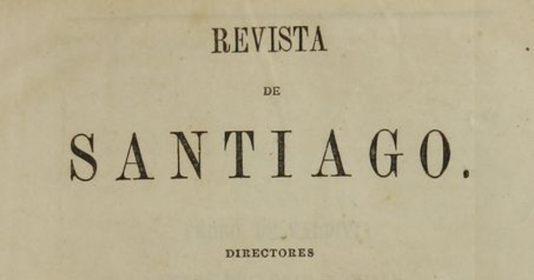 Revista de Santiago: tomo 3, 1872-1873