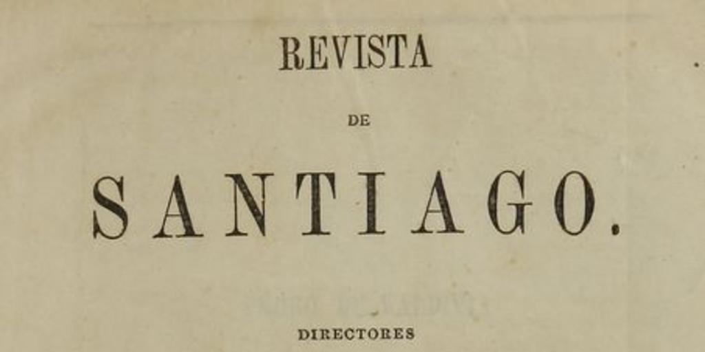 Revista de Santiago: tomo 3, 1872-1873