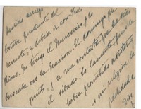 [Tarjeta] 1944 jun. 12, Santiago, Chile [a] Miguel Munizaga