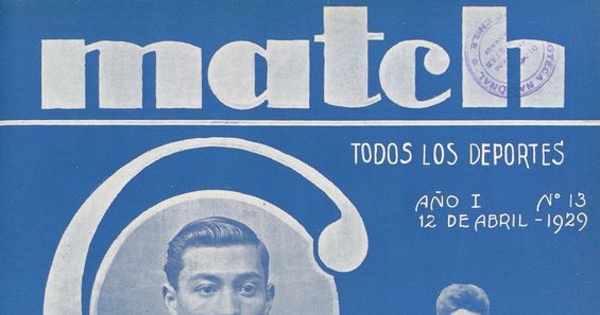 Match: año 1, número 13, 12 de abril de 1929