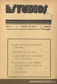 Estudios: número 16, marzo de 1934
