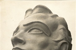 Monumento a Rodó: detalle cabeza Ariel