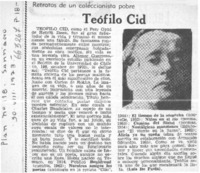 Teófilo Cid  [artículo] Luis de Paola.