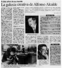La galaxia creativa de Alfonso Alcalde