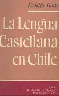 La lengua castellana en Chile