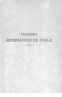 Diccionario biográfico de Chile