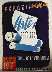 Exposición internacional de artes gráficas, 1951