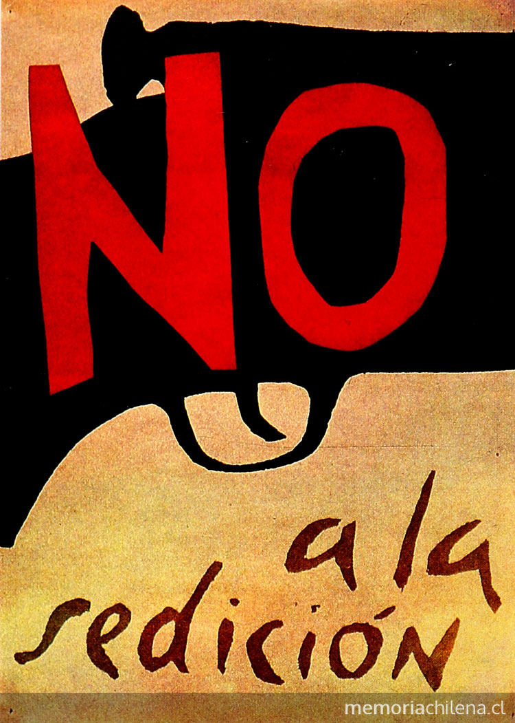 No a la sedición, 1972